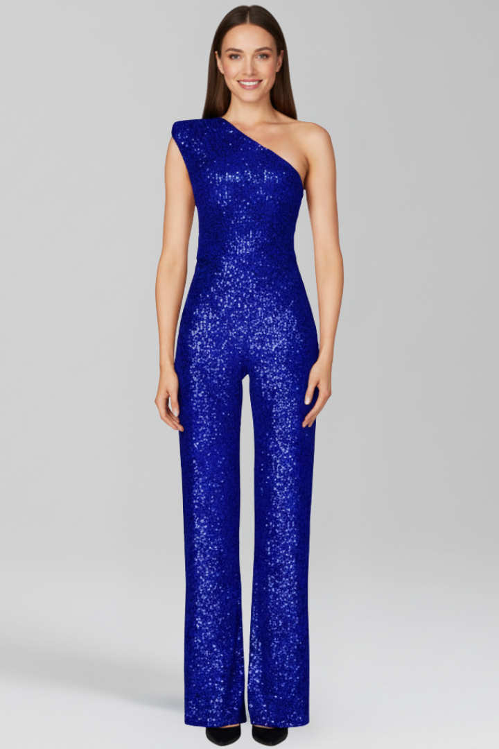 Lila | Textured Strapless Jumpsuit