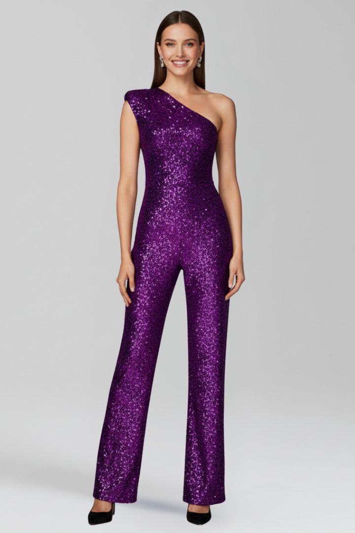 Lila | Textured Strapless Jumpsuit