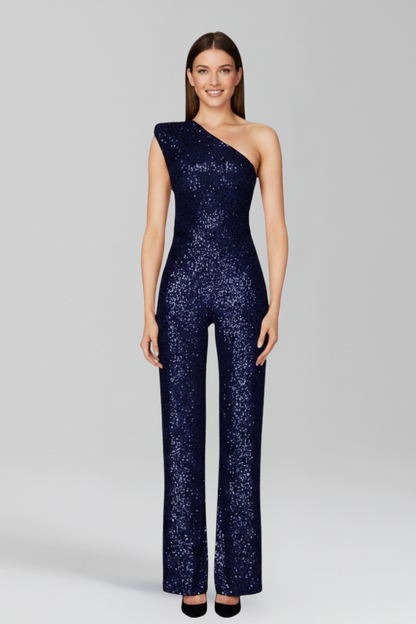 Lila | Textured Strapless Jumpsuit