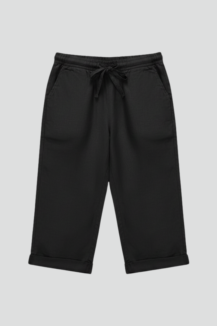 Lila | Chic High-Waisted Knee-Length Trousers