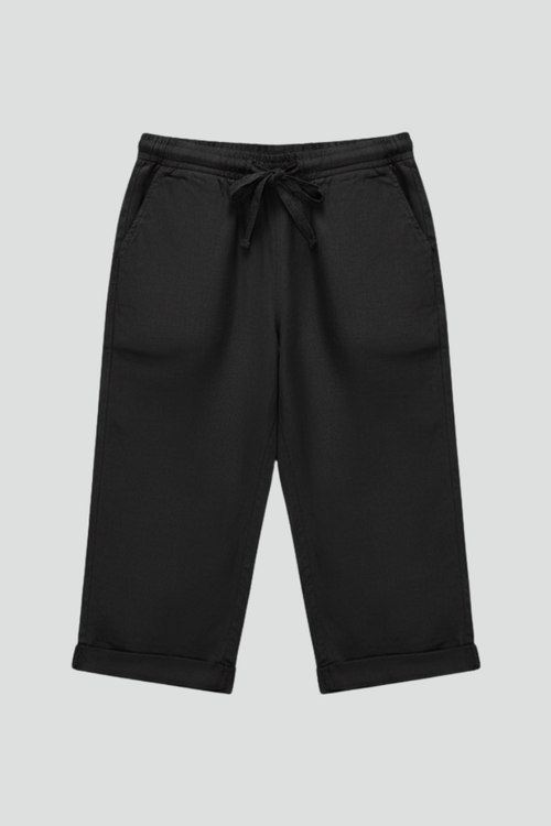 Lila | Chic High-Waisted Knee-Length Trousers