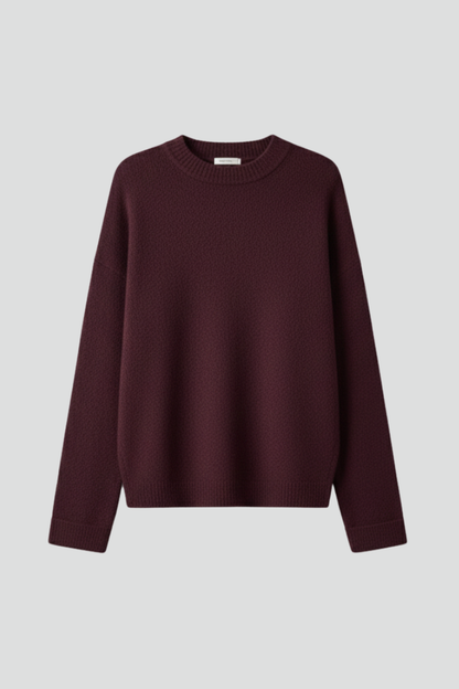 Lila | Luxe Knit Pullover with Round Neckline