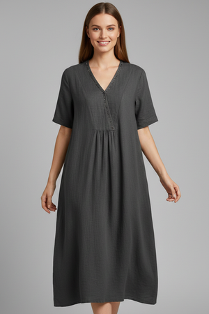 Charcoal gray