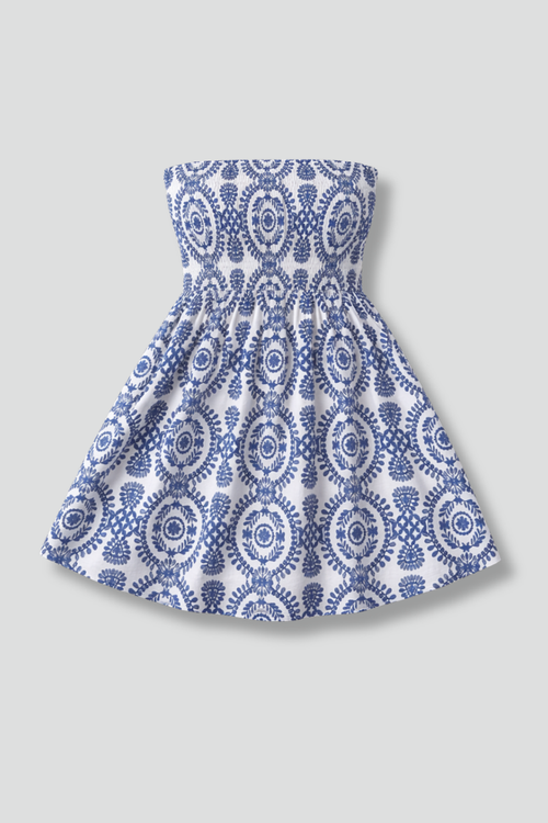 Lila | Strapless Flared Mini Dress