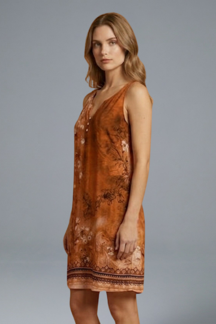 Lila | V-Neck Sleeveless Mini Dress