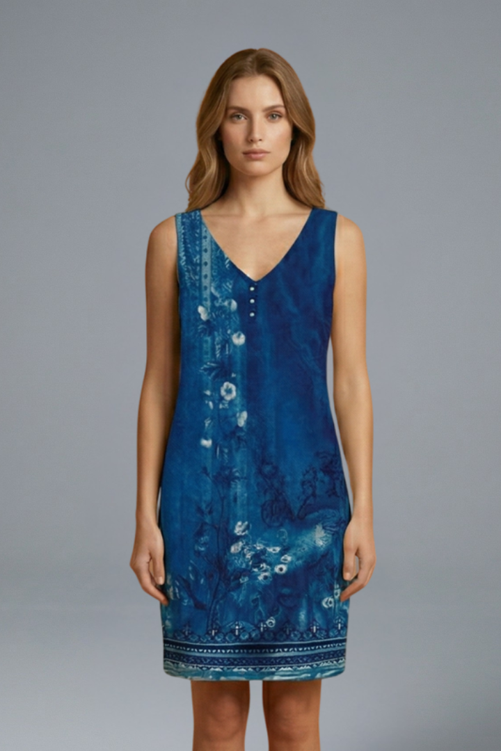 Lila | V-Neck Sleeveless Mini Dress