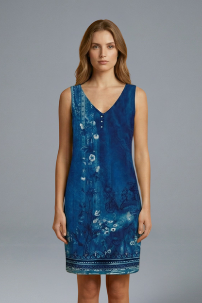 Lila | V-Neck Sleeveless Mini Dress