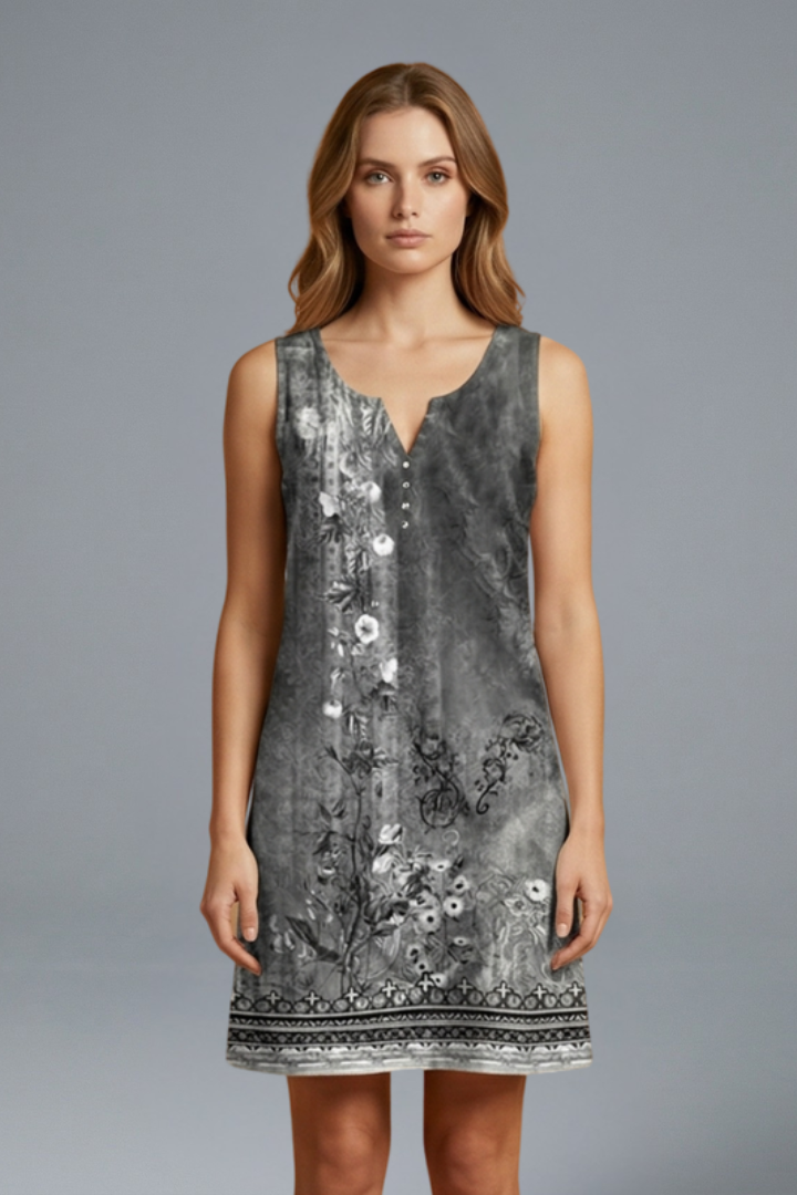 Lila | V-Neck Sleeveless Mini Dress