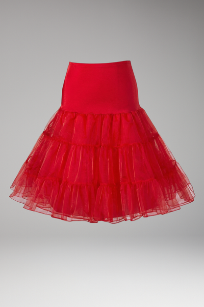 Lila | Tiered Mesh Mini Skirt with Elastic Waist