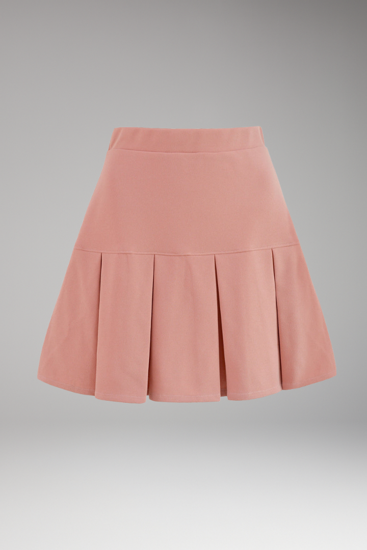 Jade | Pleated High-Waist Mini Skirt