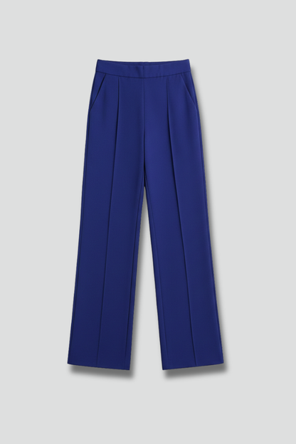 Lila | High-Waisted Pleated Palazzo Trousers