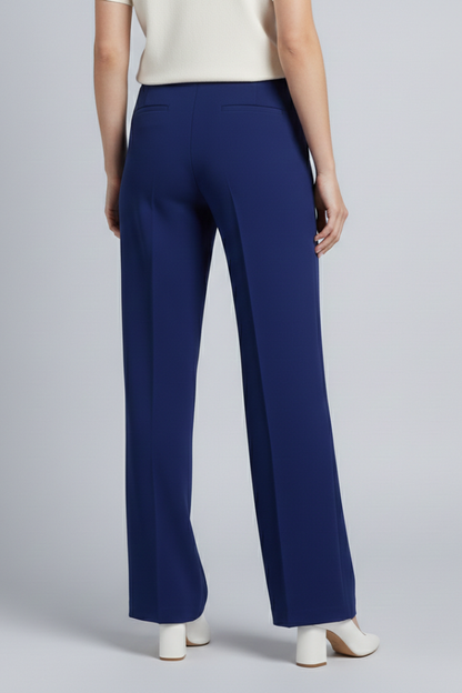 Lila | High-Waisted Pleated Palazzo Trousers
