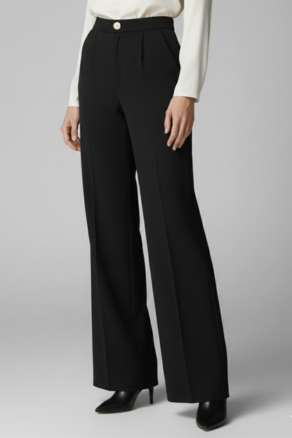 Luna | High-Waisted Wide-Leg Palazzo Trousers