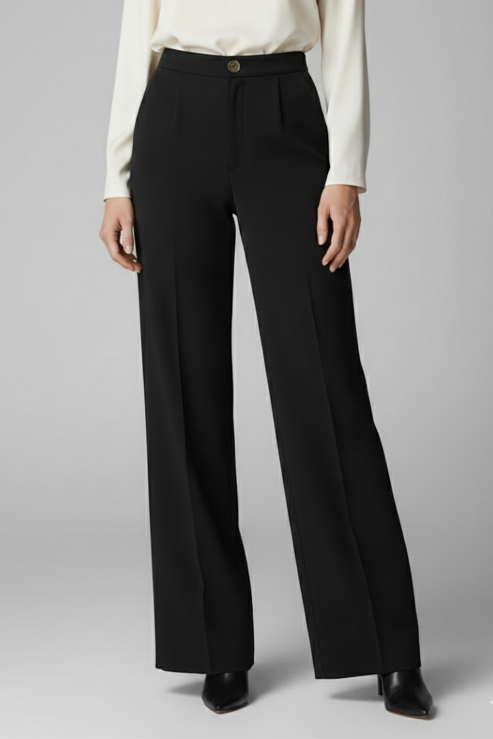 Luna | High-Waisted Wide-Leg Palazzo Trousers