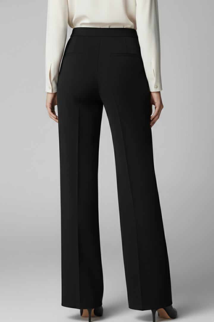 Luna | High-Waisted Wide-Leg Palazzo Trousers