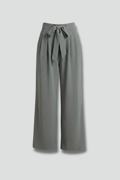 Lena | Tie-Waist Palazzo Trousers