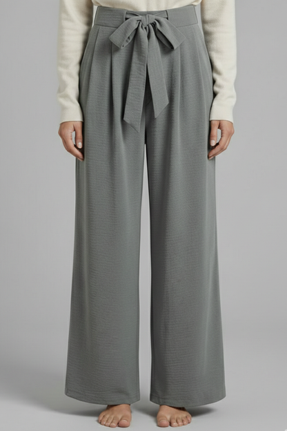 Lena | Tie-Waist Palazzo Trousers