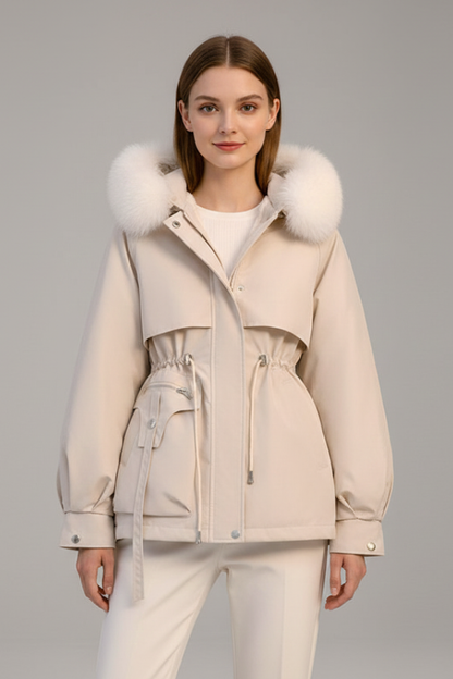 Lila | Chic Hooded Parka Jacket