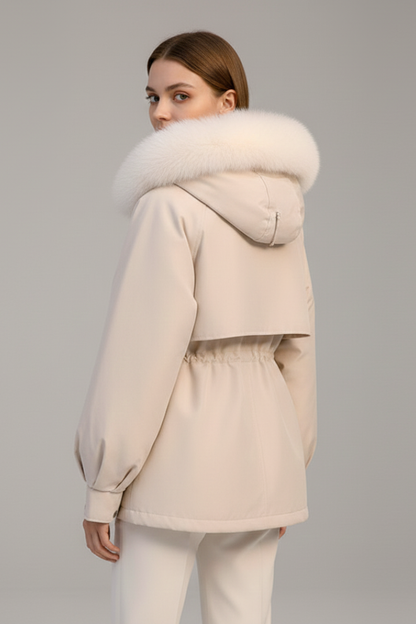 Lila | Chic Hooded Parka Jacket