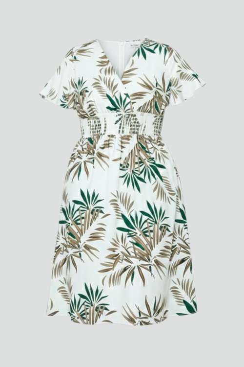 Elena | Elegant Plus Size Wrap Dress