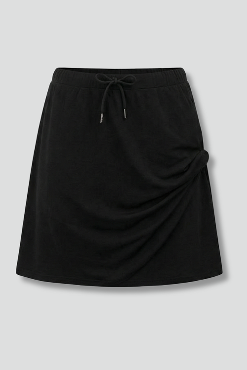 Lena | Drawstring Waist Skirt with Built-In Shorts