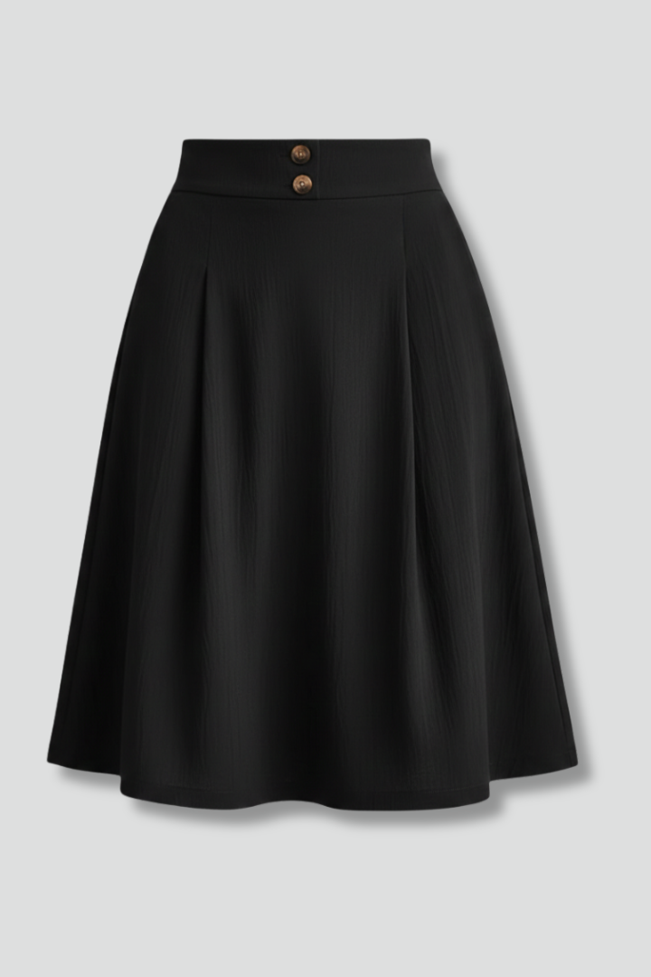 Isla | High-Waisted Flared Skirt