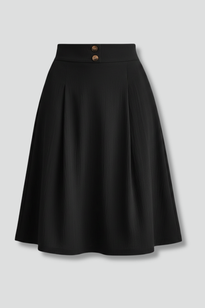 Isla | High-Waisted Flared Skirt