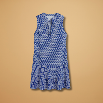 Lila | Abstract Print Sleeveless Dress