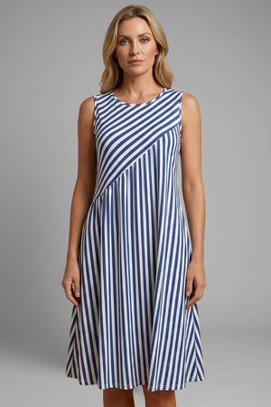 Blue and White