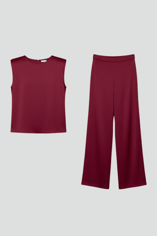 Isla | Sleeveless Wide-Leg Jumpsuit