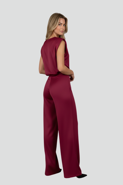 Isla | Sleeveless Wide-Leg Jumpsuit