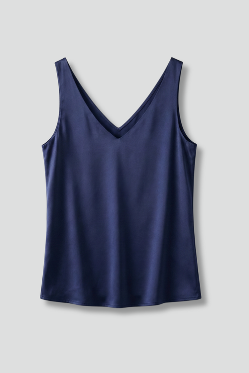 Luna | Elegant Sleeveless V-Neck Top