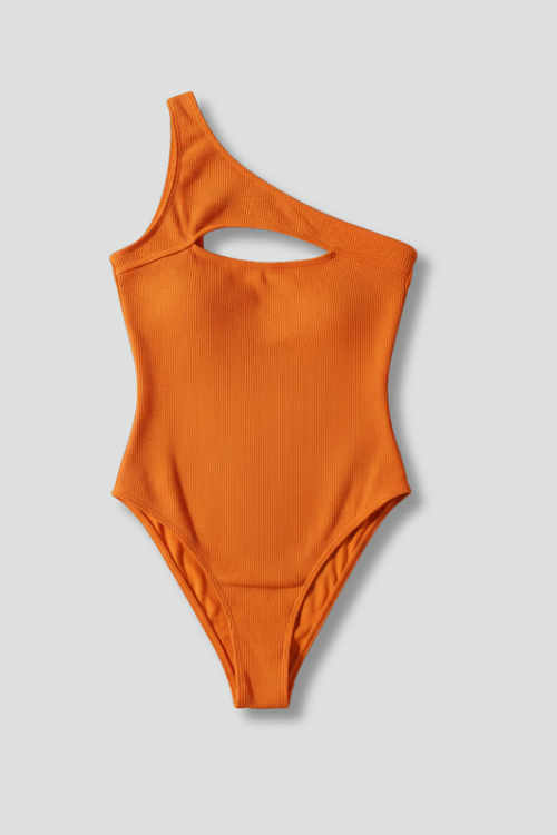 Lila | One-Shoulder Cut-out Swimsuit