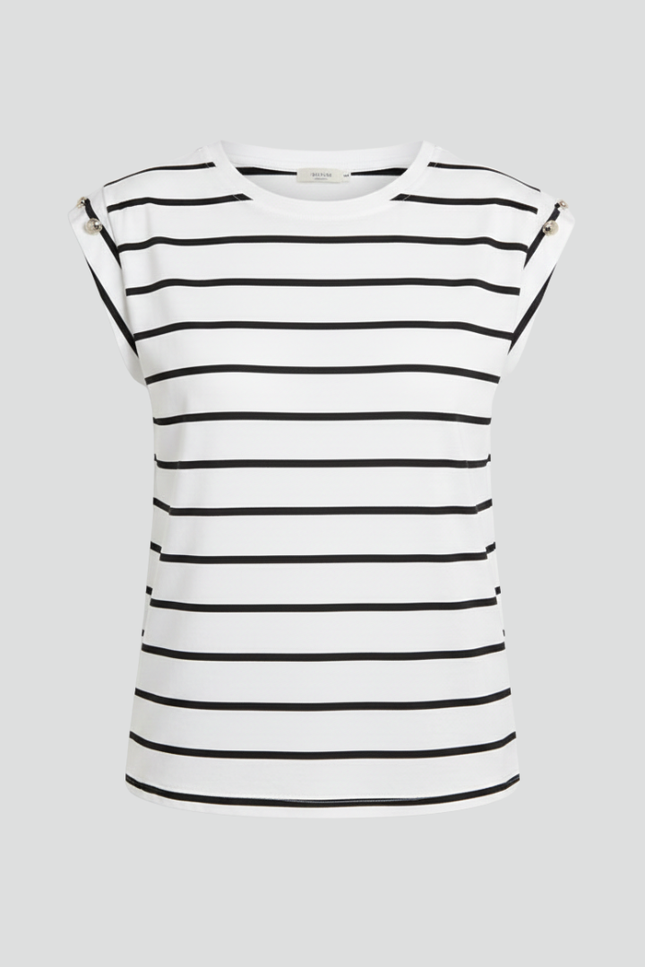 Lila | Effortless Sleeveless Round Neck T-Shirt