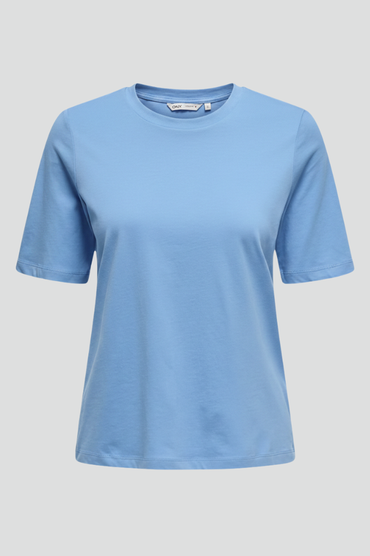 Lila | Luxe Round Neck Short Sleeve Tee