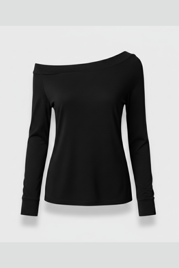 Luna | Off-Shoulder Long Sleeve Top
