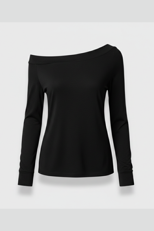 Luna | Off-Shoulder Long Sleeve Top