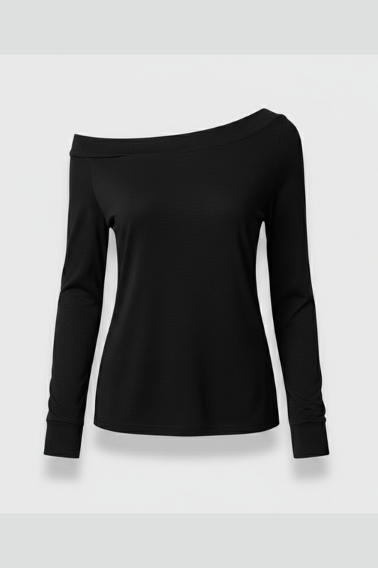 Luna | Off-Shoulder Long Sleeve Top