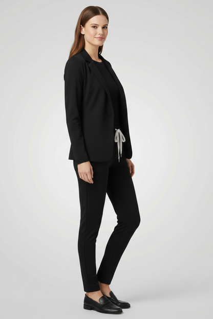 Lila | Chic Trouser Set with Lapel Collar