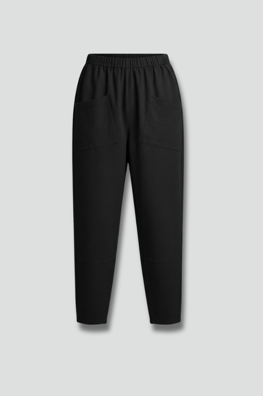 Isla | Tailored Elastic Waist Trousers