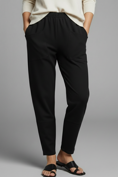 Isla | Tailored Elastic Waist Trousers