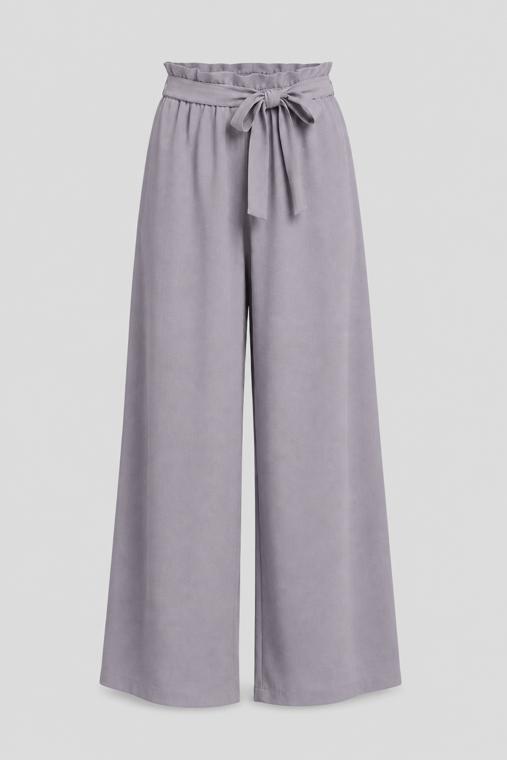Lila | Tie-Waist Wide-Leg Trousers