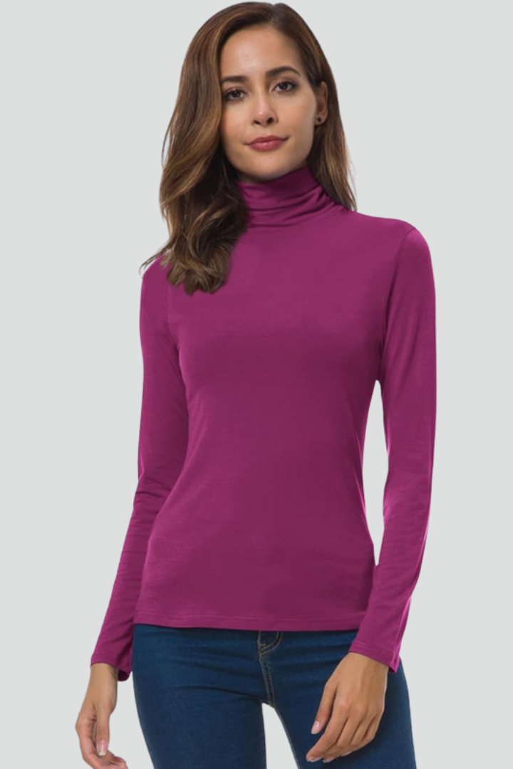 Elena | Luxe Turtleneck Sweater with Long Sleeves