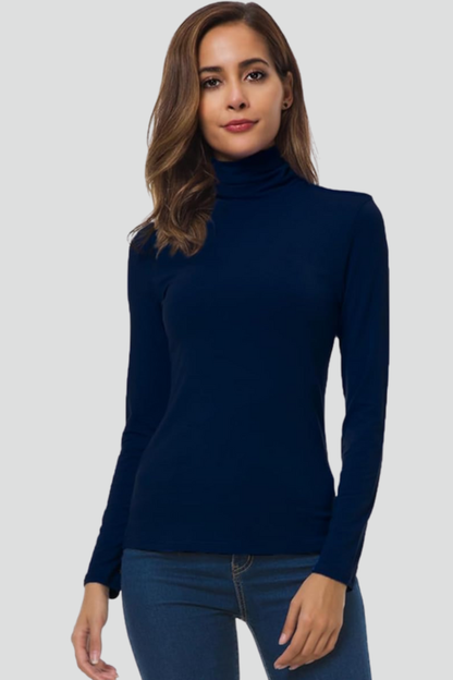 Elena | Luxe Turtleneck Sweater with Long Sleeves