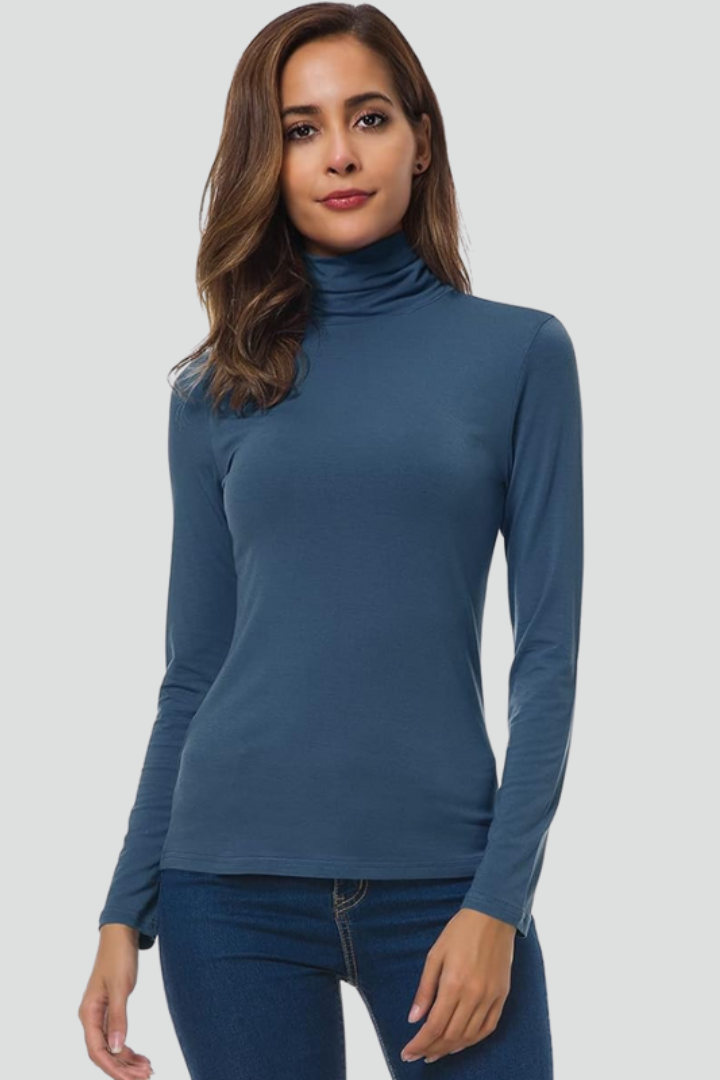 Elena | Luxe Turtleneck Sweater with Long Sleeves