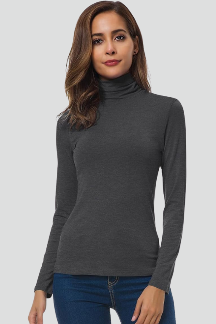 Elena | Luxe Turtleneck Sweater with Long Sleeves