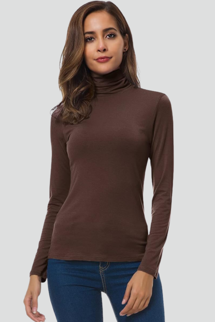 Elena | Luxe Turtleneck Sweater with Long Sleeves