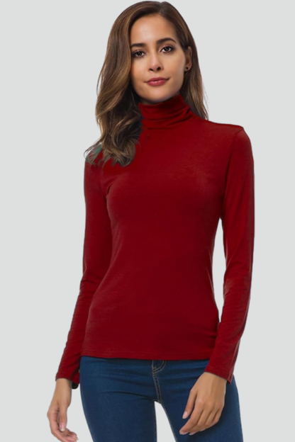 Elena | Luxe Turtleneck Sweater with Long Sleeves