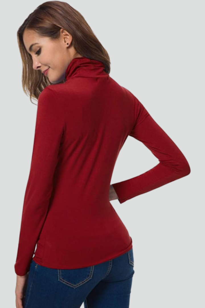 Elena | Luxe Turtleneck Sweater with Long Sleeves