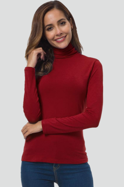 Elena | Luxe Turtleneck Sweater with Long Sleeves